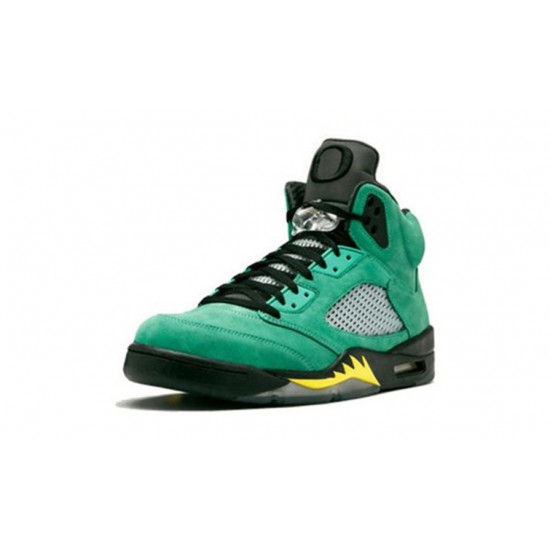 Jordan Skor Jordans 5 Retro Oregon Ducks BLACK Svart 454803 535