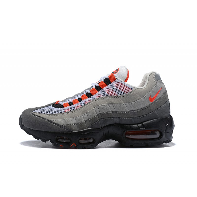 Air Max 95 OG Grå Röd AT2865-100 Män Skor