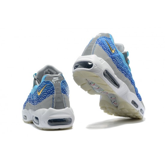 Air Max 95 TT Blå Grå Vit CW7992-001 Män Skor