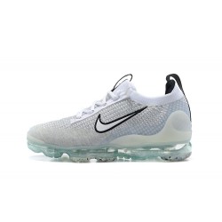 Air VaporMax 2021 Flyknit Vit Svart DB1550-100 Kvinnor/Män Skor