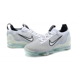 Air VaporMax 2021 Flyknit Vit Svart DB1550-100 Kvinnor/Män Skor