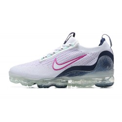 Air VaporMax 2021 Flyknit Vit Rosa DB1550-105 Kvinnor/Män Skor