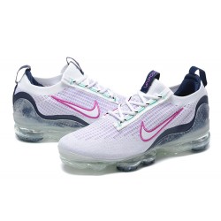 Air VaporMax 2021 Flyknit Vit Rosa DB1550-105 Kvinnor/Män Skor