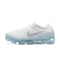 Air VaporMax 2023 Flyknit Pure Kvinnor/Män Platinum Vit Blå DV1678-002 Skor