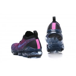 Air VaporMax Flyknit 3 Svart Lila AJ6900-009 Kvinnor/Män Skor