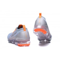 Air VaporMax Flyknit 3 Grå Orange AJ6900-003 Kvinnor/Män Skor