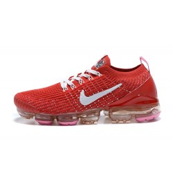 Air VaporMax Flyknit 3 Röd Vit CU4756-600 Kvinnor/Män Skor