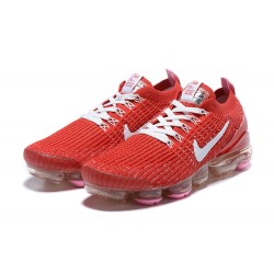 Air VaporMax Flyknit 3 Röd Vit CU4756-600 Kvinnor/Män Skor