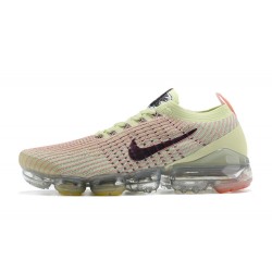 Air VaporMax Flyknit 3 Gul Svart AJ6910-700 Kvinnor/Män Skor