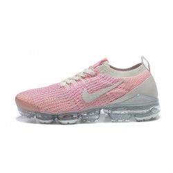 Air VaporMax Flyknit 3 Rosa Vit AJ6910-008 Kvinnor Skor