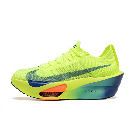 Dam/Herr Nike Air Zoom Alphafly NEXT 3 Neongreen Skor 