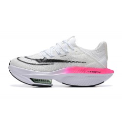 Dam/Herr Nike Air Zoom Alphafly Next 2 Rosa Vit Skor 