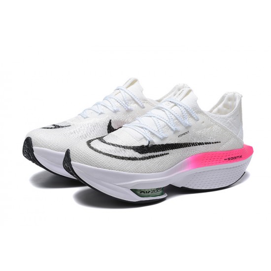 Dam/Herr Nike Air Zoom Alphafly Next 2 Rosa Vit Skor 