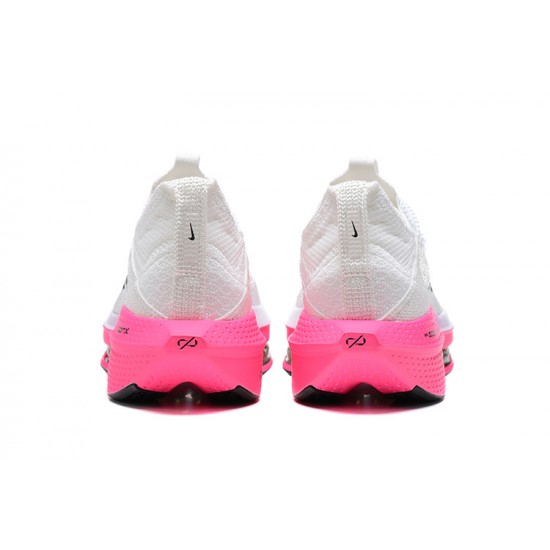 Dam/Herr Nike Air Zoom Alphafly Next 2 Vit Rosa Skor 