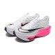 Dam/Herr Nike Air Zoom Alphafly Next 2 Vit Rosa Skor 