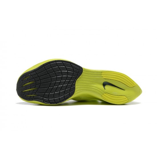 Nike ZoomX VaporFly NEXT Herr Chartreuse Svart Skor 