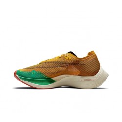 Nike ZoomX VaporFly NEXT Herr Gul Grön Skor 