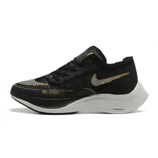 Dam/Herr Nike ZoomX VaporFly NEXT Svart Gold Skor 