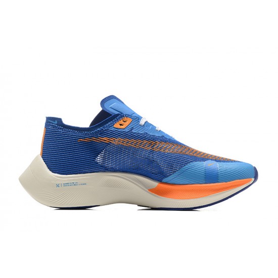 Dam/Herr Nike ZoomX VaporFly NEXT Blå Orange Skor 