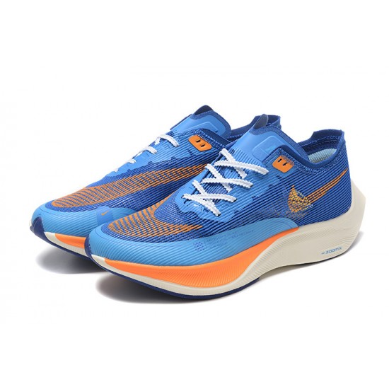 Dam/Herr Nike ZoomX VaporFly NEXT Blå Orange Skor 