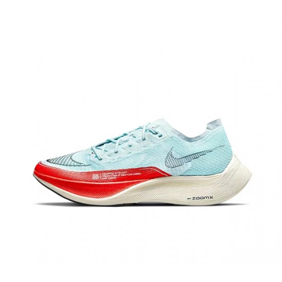 Dam/Herr Nike ZoomX VaporFly NEXT Blå Röd Skor 