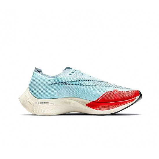 Dam/Herr Nike ZoomX VaporFly NEXT Blå Röd Skor 