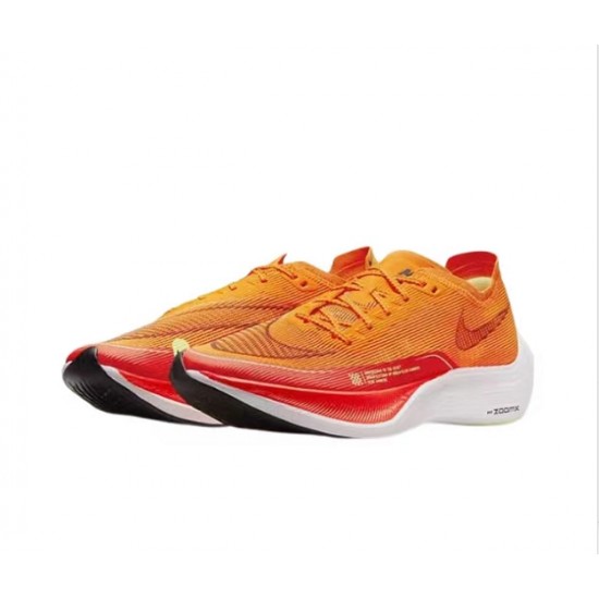 Dam/Herr Nike ZoomX VaporFly NEXT Orange Röd Skor 