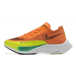 Dam/Herr Nike ZoomX VaporFly NEXT Orange Vit Skor 