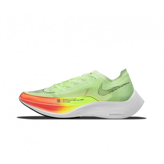 Dam/Herr Nike ZoomX VaporFly NEXT Röd Gul Skor 