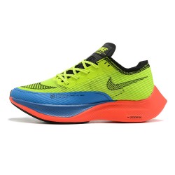 Dam/Herr Nike ZoomX VaporFly NEXT Gul Blå Skor 