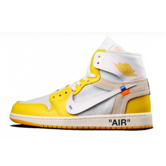 Jordan Skor Jordans 1 High Canary Yel CANARY YEL gul AQ0818 149