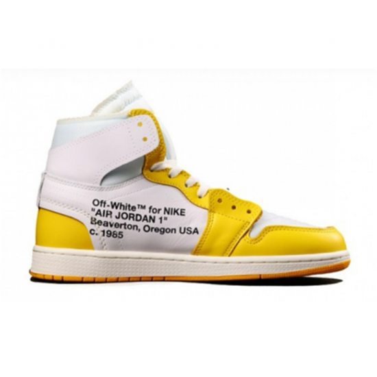 Jordan Skor Jordans 1 High Canary Yel CANARY YEL gul AQ0818 149