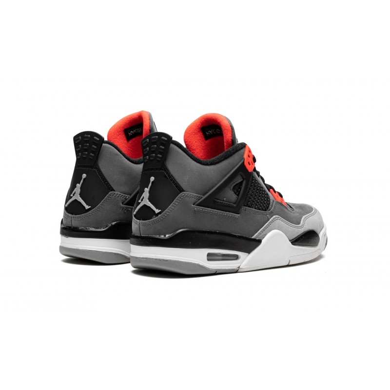 Nike Air Jordan 4 Grundskola Infared 408452-061 Skor