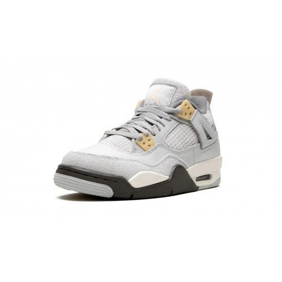 Nike Air Jordan 4 Grundskola Photon Dust DV2262-021 Skor