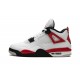 Nike Air Jordan 4 Herr Red Cement DH6927-161 Skor